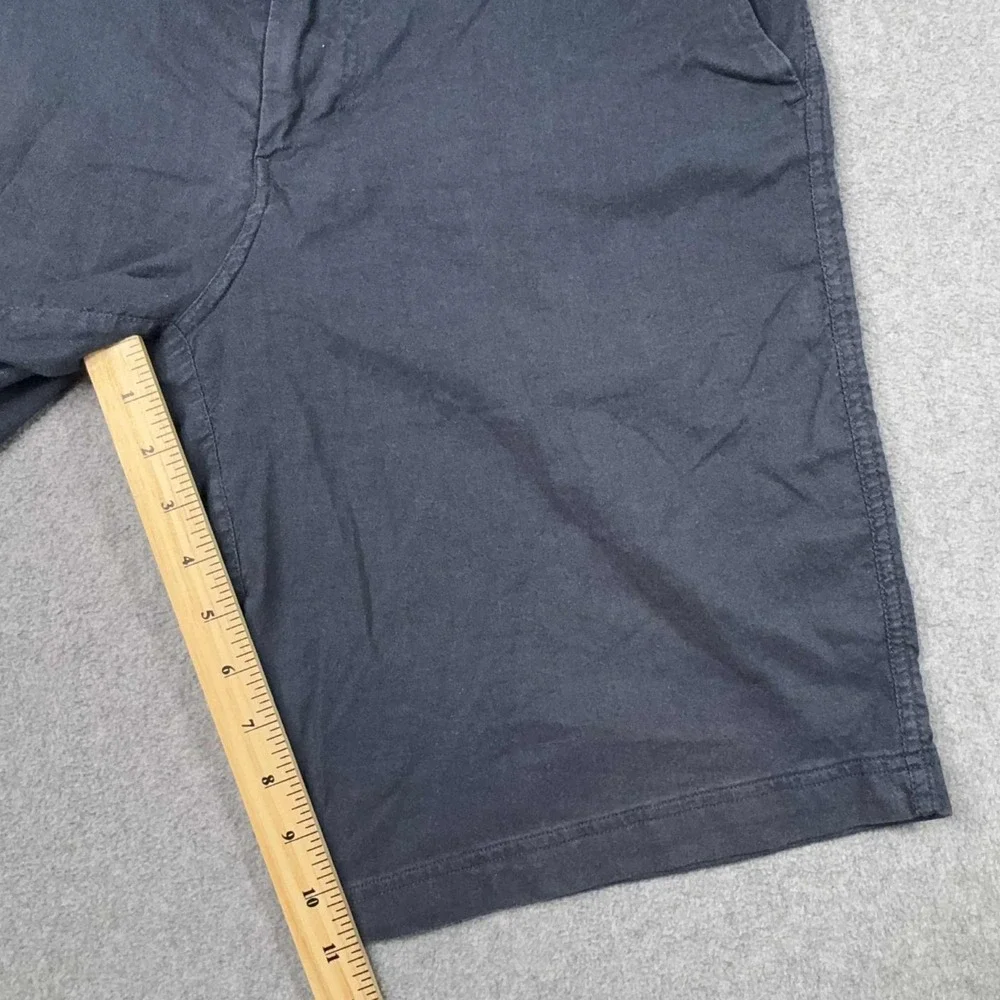 Lululemon Shorts Mens‎ 34 Linen Blend Athleisure Golf Chino Lightweight Navy
